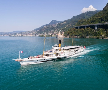 From Vevey: 2-Hour Riviera Cruise