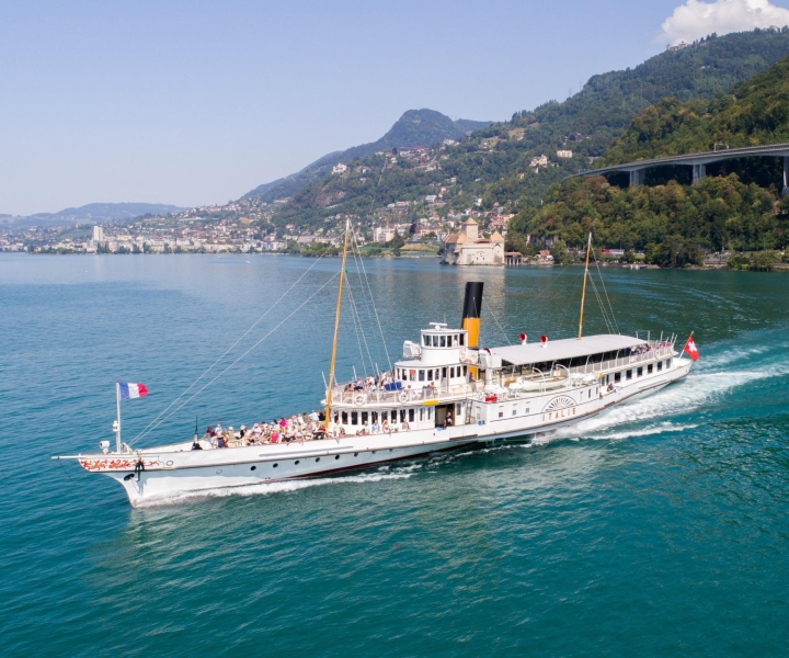 From Vevey: 2-Hour Riviera Cruise