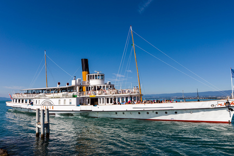 Ab Vevey: Bootstour entlang der RivieraErste-Klasse-Ticket