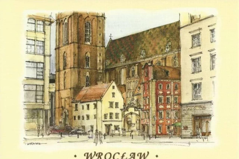 Wrocław: Postcard Painting Workshop with Materials