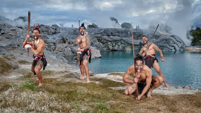 te puia maori cultural evening experience with hangi dinner
