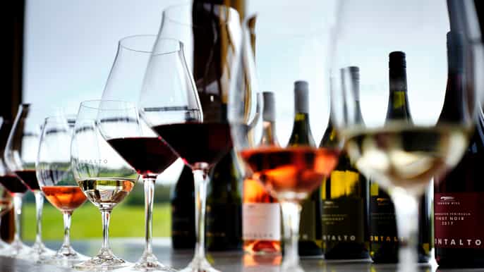 red hill south winery lunch and tasting