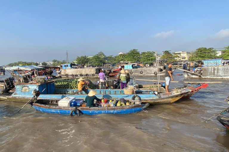 Delta Mekongu i pływający targ: dwa dni w małej grupieDelta Mekongu i pływający targ: 2 dni w małej grupie