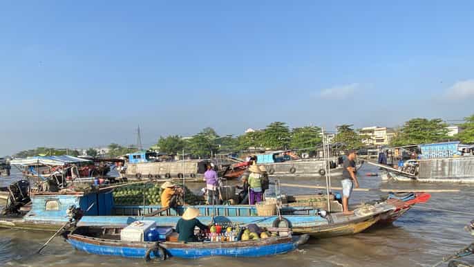 mekong delta and floating market 2day small group tour