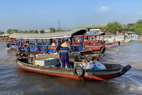 Delta Mekongu i pływający targ: dwa dni w małej grupieDelta Mekongu i pływający targ: 2 dni w małej grupie