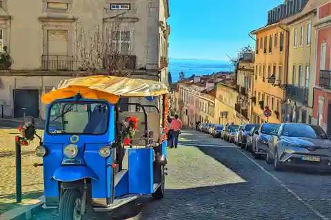 Lissabon: Guidet Tuk-Tuk tur