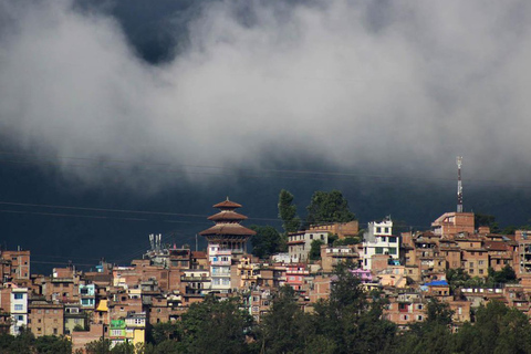 Viagem privada de meio dia a Kirtipur com degustação de comida Newari