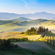 Florenz: Val d'Orcia Private Tour mit Chauffeur