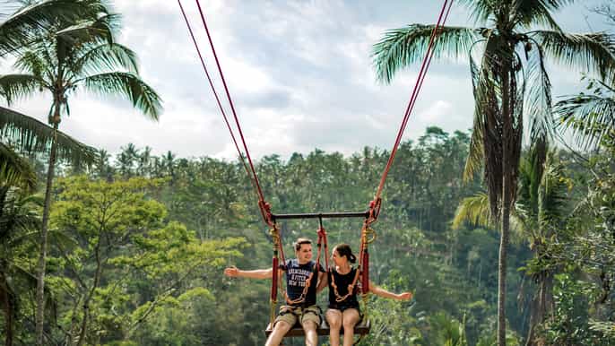 ubud jungle swing private tour