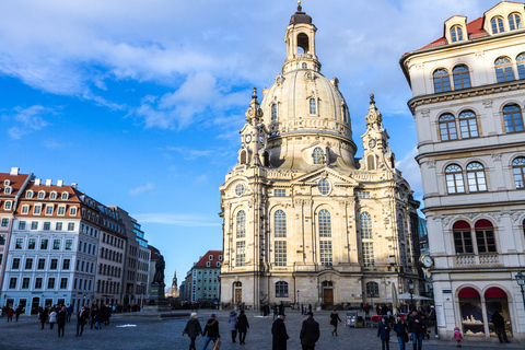 Dresden: complete wandeltocht met bezoek aan de Frauenkirche