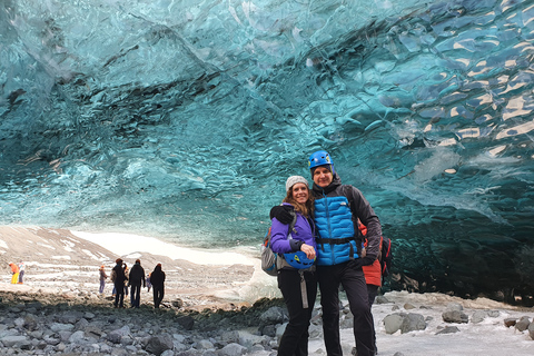 From Jökulsárlón: Crystal Blue Ice Cave Super Jeep Tour