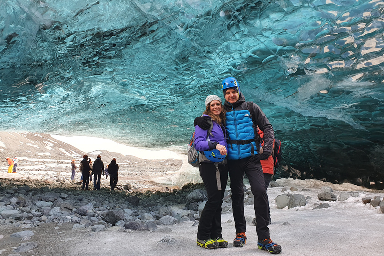 From Jökulsárlón: Crystal Blue Ice Cave Super Jeep Tour