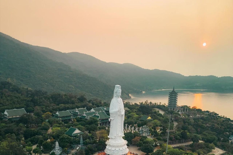 Da Nang: Lady Buddha & Marble Mountains Sunrise Tour