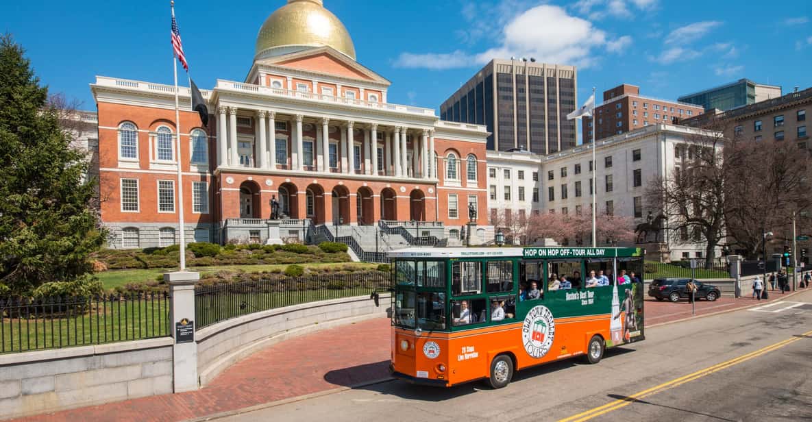 Boston: Old Town Hop-On Hop-Off Trolley Tour