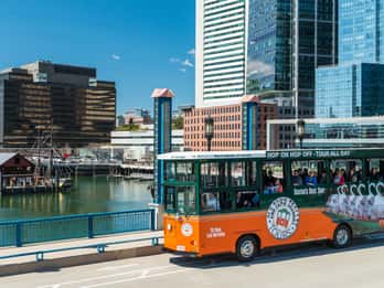 Boston: Hop-On Hop-Off-Trolley-Tour Altstadt Boston: Hop-On Hop-Off-Trolley-Tour Altstadt