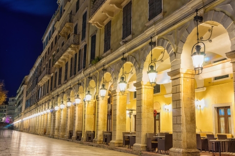 Korfu (Stadt): Abendliche Führung mit WeinTour auf Englisch