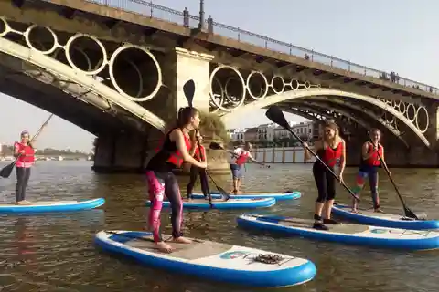 Sevilha: aula de paddle surf de 2 horas