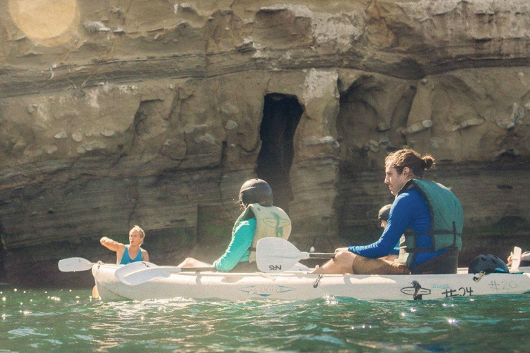 Parc sous-marin de La Jolla : excursion en kayak et en tubaExcursion en kayak et plongée en apnée en double kayak