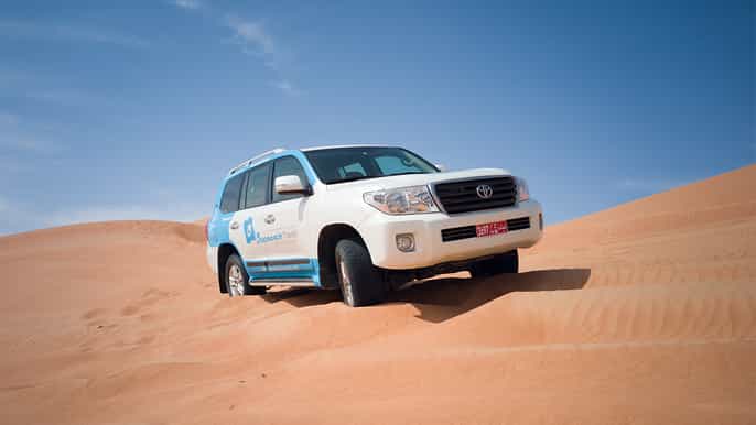 muscat sunset desert safari with overnight camping