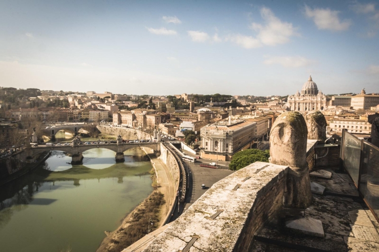 Rzym: Castel Sant'Angelo Tour z szybkim dostępemRzym: Castel Sant'Angelo Tour z drinkiem na tarasie