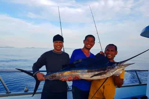 From Ko Phi Phi: Private Fishing Tour by Big Boat