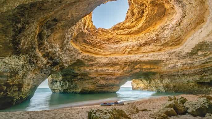 portimão visite de la grotte marine de benagil