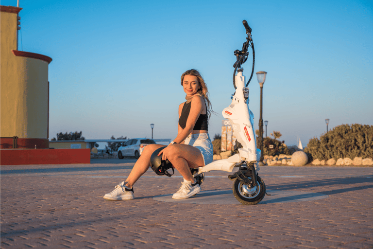 Rhodos: Mittelalterliche Stadt und Graben-Tour per Trikke