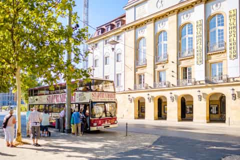 Dresden: Hop-On Hop-Off Sightseeing Bus Tickets