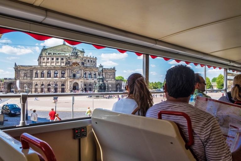 Dresde : visite historique en bus à arrêts multiplesBillet 2 jours