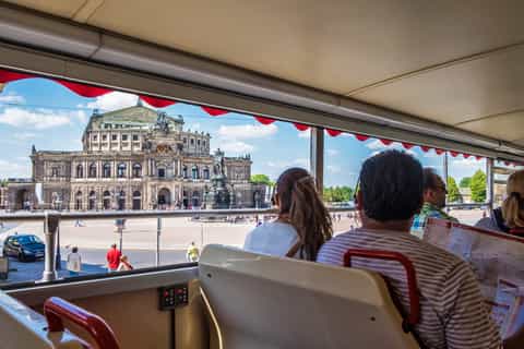 Dresden: Hop-On Hop-Off Sightseeing Bus Tickets