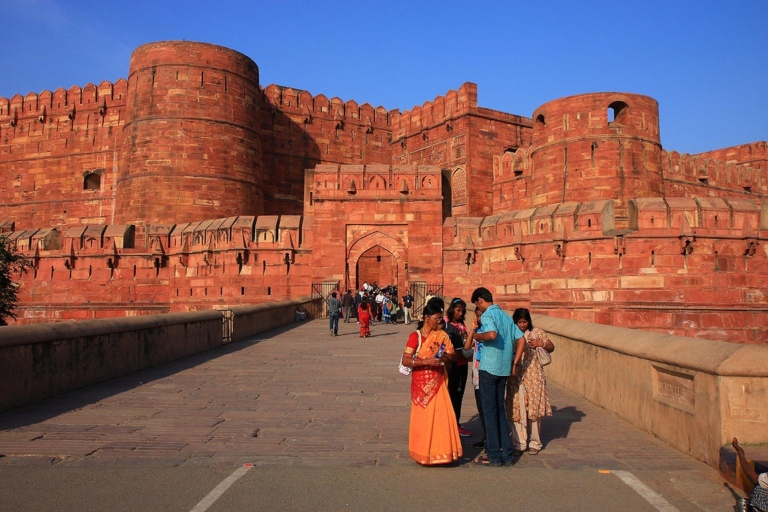 From New Dehli: Taj Mahal at Sunrise & Agra Highlights Tour