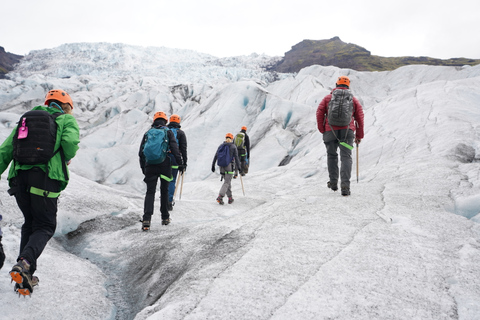 Vatnajökull : Petite randonnée à la rencontre des glaciers avec transfert en 4x4Vatnajökull : Courte marche à la rencontre des glaciers