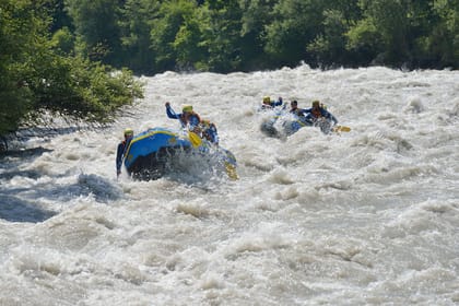 Imster Schlucht, White-Water Rafting in the Tyrolean Alps - Housity