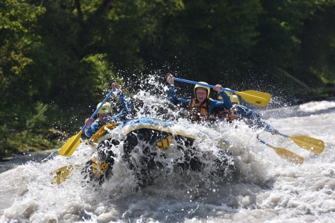 Imster Schlucht: White-Water Rafting in the Tyrolean Alps Beginner Rafting Experience