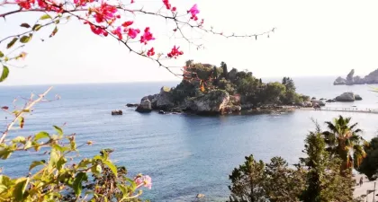 Von Catania aus: Giardini Naxos, Taormina und Castelmola Tour