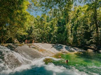 Von Cairns: Wasserfall-Wanderer-Tour mit Mittagessen