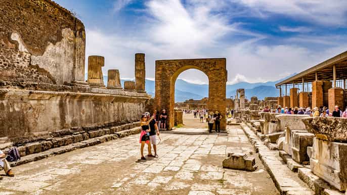 pompeia excursão para grupos pequenos com um arqueólogo