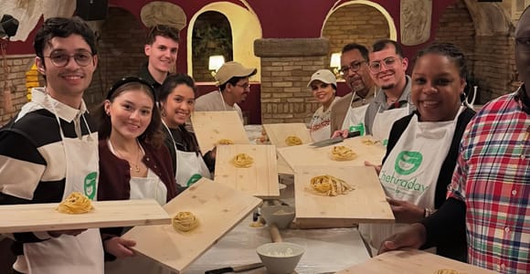 Rome: Pasta & Tiramisu Cooking Class near the Spanish Steps