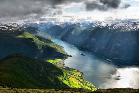 Bergen: excursión autoguiada de un día a Oslo