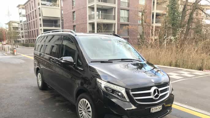 privater transfer zwischen davos und dem flughafen zürich