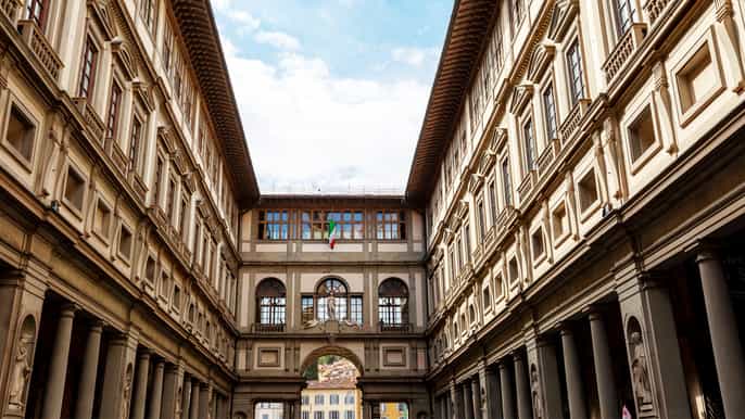 florença excursão para grupos pequenos pela galeria uffizi
