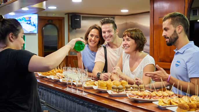 logroño dégustation de pintxos de 2 heures et visite des vins espagnols