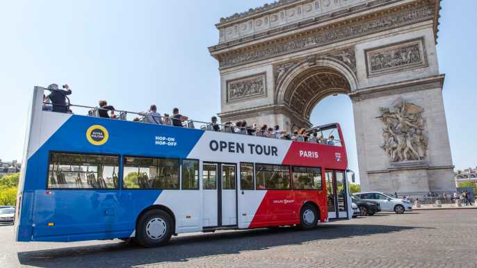 bus turistico paris open tour