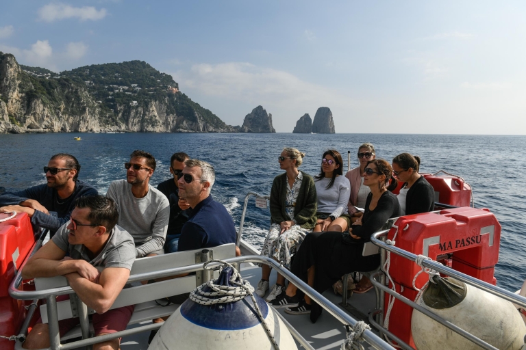 Z Rzymu: Capri i Anacapri z przewodnikiem i rejs po wyspie