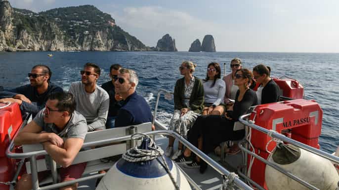 da roma tour guidato di capri e anacapri e crociera sullisola
