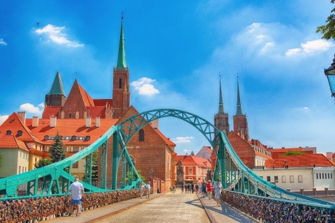 Wroclaw: visite privée à vélo des points forts avec un guide agrééVisite guidée privée de 3 heures