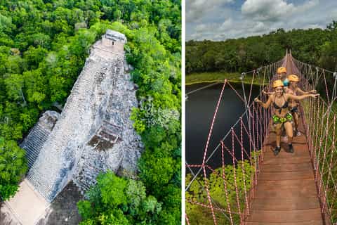Coba: Mayan Encounter Adventure Full Day Tour