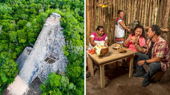 coba and maya ville fullday tour