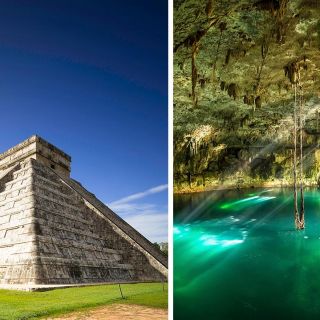 From Cancún: Chichén Itzá & Cenote Maya Full-Day Tour
