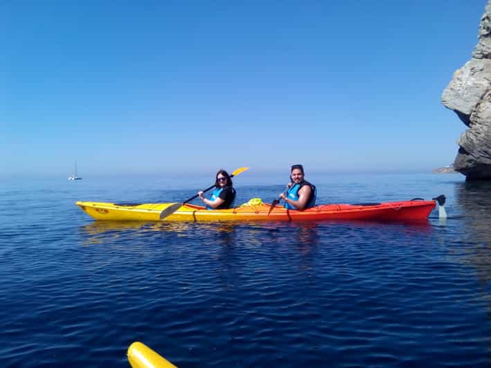 tour de 3 horas en kayak por el acantilado con esnórquel